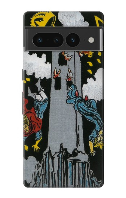 S3745 Tarot Card The Tower Case For Google Pixel 7 Pro