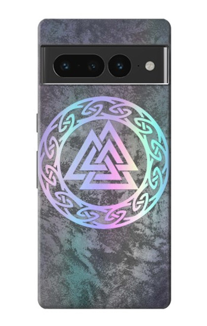 S3833 Valknut Odin Wotans Knot Hrungnir Heart Case For Google Pixel 7 Pro