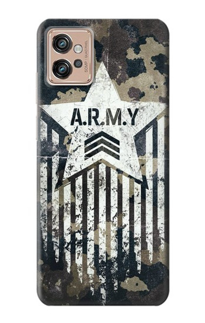 S3666 Army Camo Camouflage Case For Motorola Moto G32