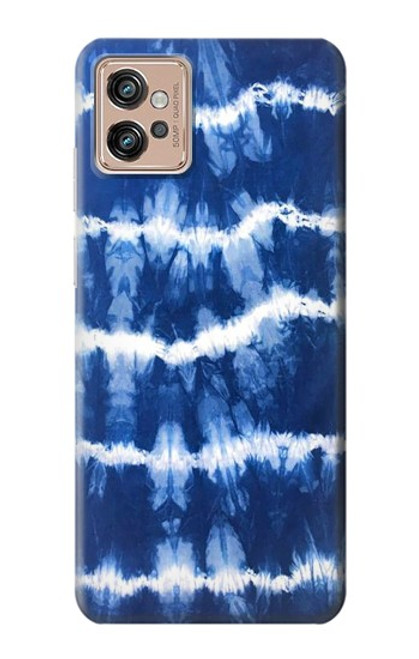 S3671 Blue Tie Dye Case For Motorola Moto G32
