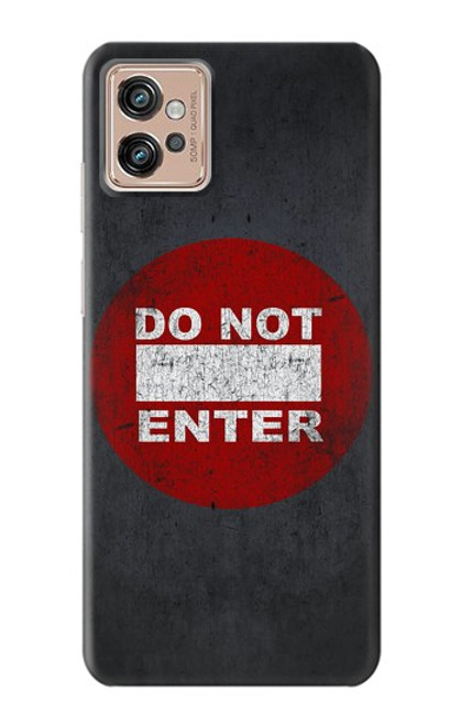 S3683 Do Not Enter Case For Motorola Moto G32