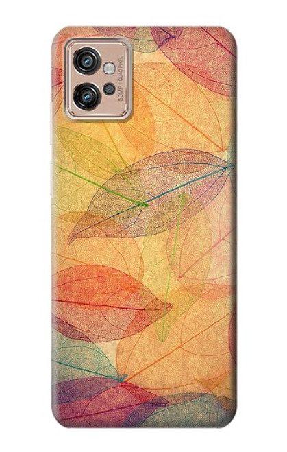 S3686 Fall Season Leaf Autumn Case For Motorola Moto G32