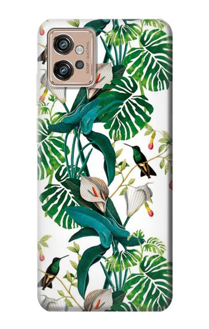 S3697 Leaf Life Birds Case For Motorola Moto G32
