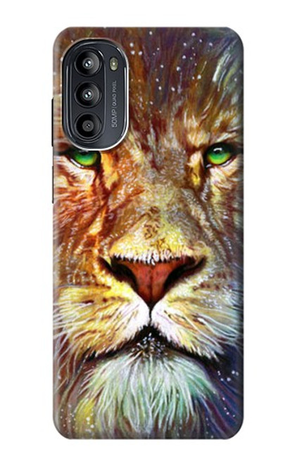 S1354 Lion Case For Motorola Moto G52, G82 5G