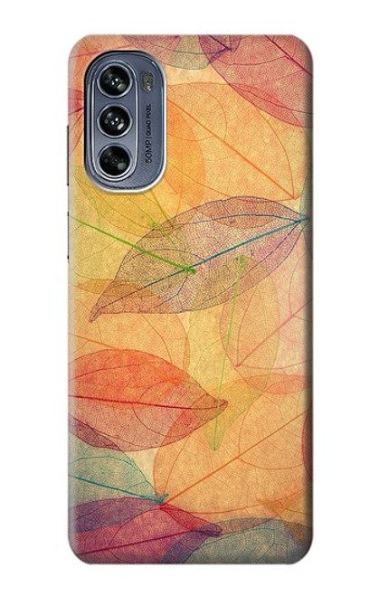 S3686 Fall Season Leaf Autumn Case For Motorola Moto G62 5G