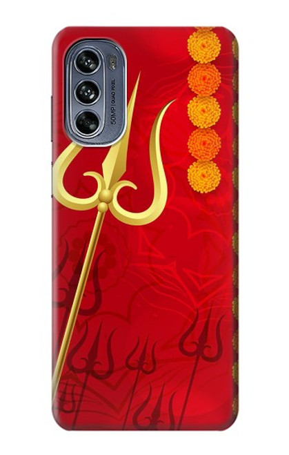 S3788 Shiv Trishul Case For Motorola Moto G62 5G