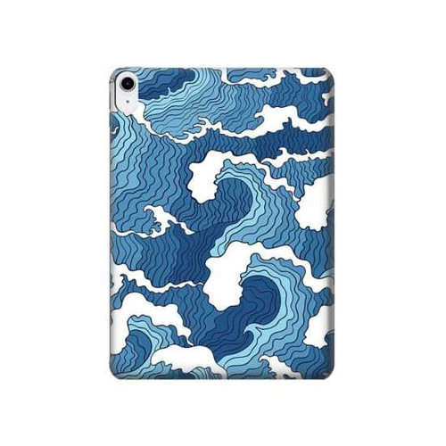 S3751 Wave Pattern Hard Case For iPad 10.9 (2022)