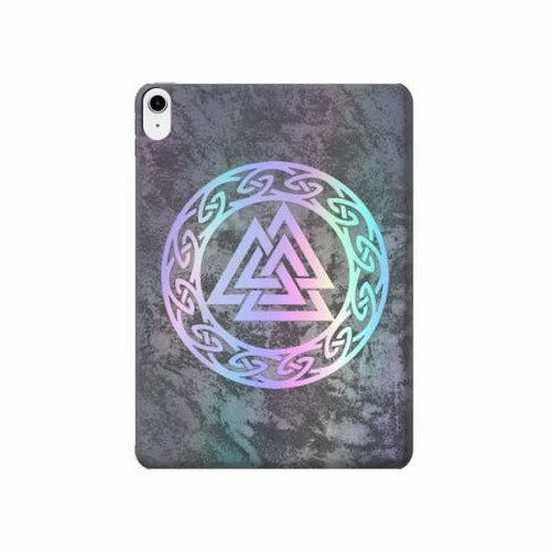 S3833 Valknut Odin Wotans Knot Hrungnir Heart Hard Case For iPad 10.9 (2022)