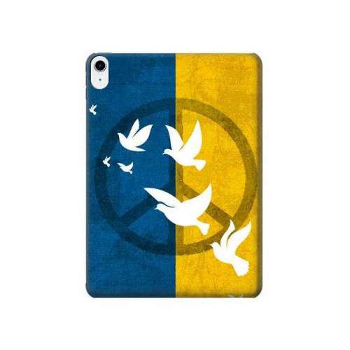 S3857 Peace Dove Ukraine Flag Hard Case For iPad 10.9 (2022)