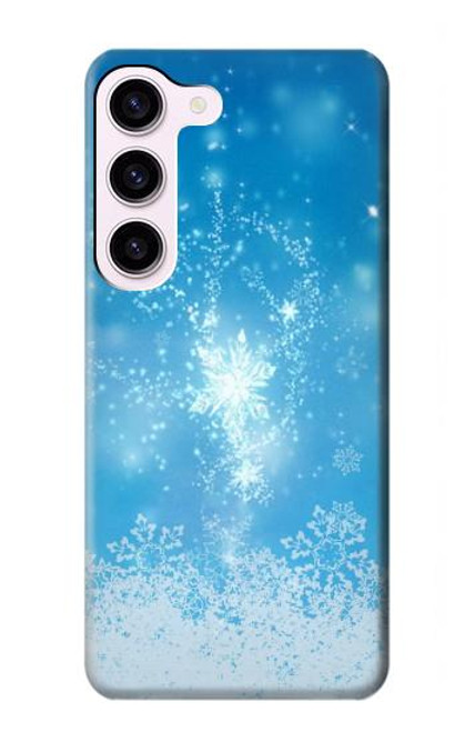 S2923 Frozen Snow Spell Magic Case For Samsung Galaxy S23