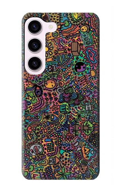 S3815 Psychedelic Art Case For Samsung Galaxy S23