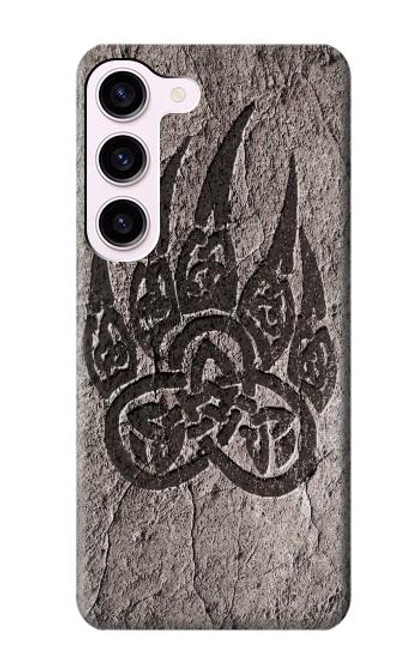 S3832 Viking Norse Bear Paw Berserkers Rock Case For Samsung Galaxy S23
