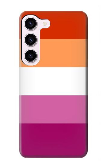 S3887 Lesbian Pride Flag Case For Samsung Galaxy S23