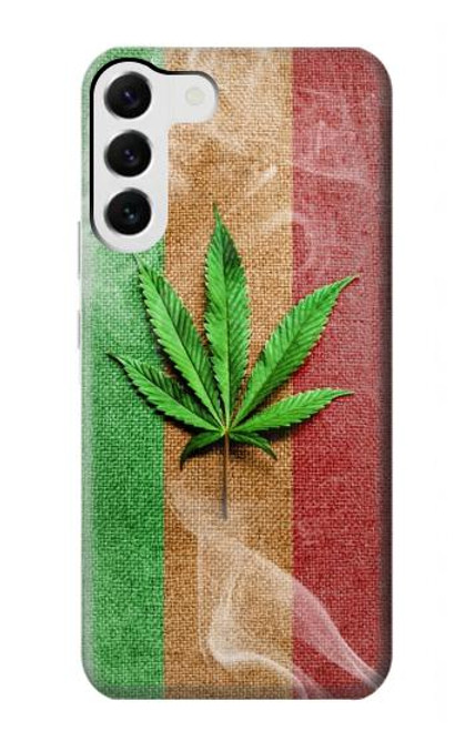 S2109 Smoke Reggae Rasta Flag Case For Samsung Galaxy S23 Plus