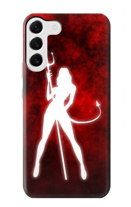 S2455 Sexy Devil Girl Case For Samsung Galaxy S23 Plus