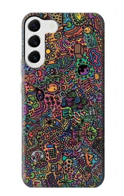 S3815 Psychedelic Art Case For Samsung Galaxy S23 Plus