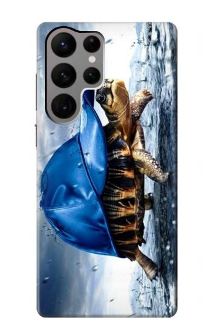 S0084 Turtle in the Rain Case For Samsung Galaxy S23 Ultra