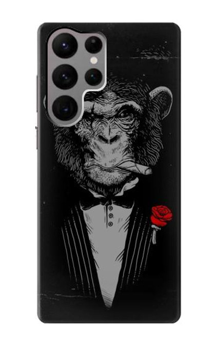 S3167 Funny Monkey God Father Case For Samsung Galaxy S23 Ultra
