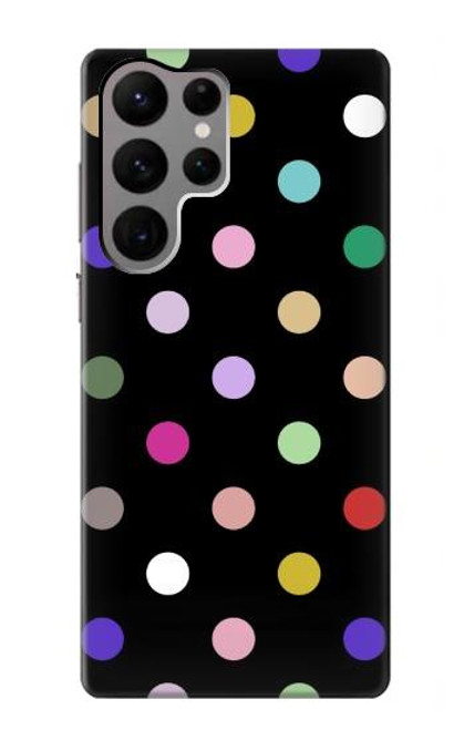 S3532 Colorful Polka Dot Case For Samsung Galaxy S23 Ultra