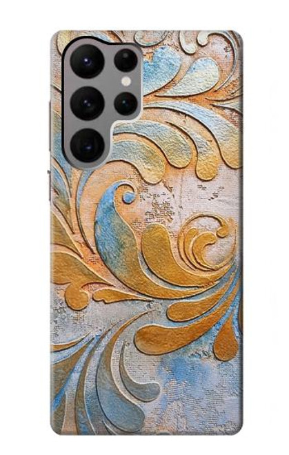S3875 Canvas Vintage Rugs Case For Samsung Galaxy S23 Ultra