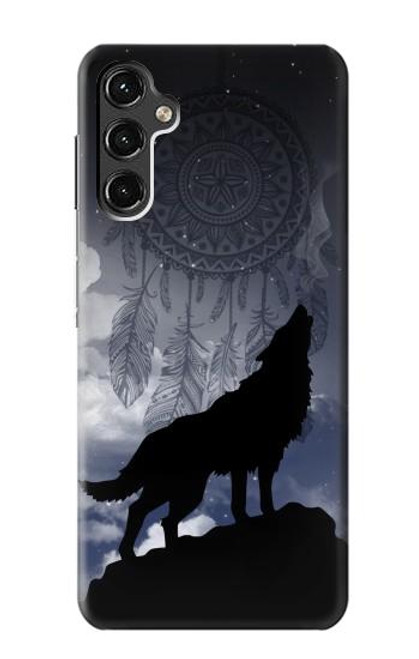 S3011 Dream Catcher Wolf Howling Case For Samsung Galaxy A14 5G