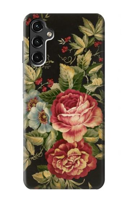 S3013 Vintage Antique Roses Case For Samsung Galaxy A14 5G