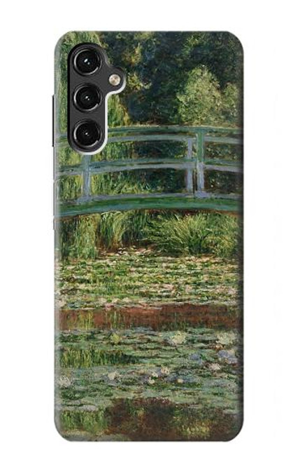 S3674 Claude Monet Footbridge and Water Lily Pool Case For Samsung Galaxy A14 5G
