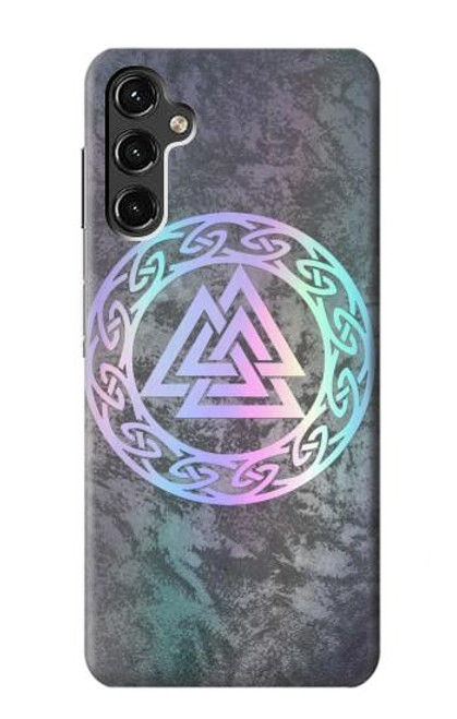 S3833 Valknut Odin Wotans Knot Hrungnir Heart Case For Samsung Galaxy A14 5G