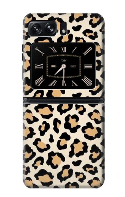 S3374 Fashionable Leopard Seamless Pattern Case For Motorola Moto Razr 2022