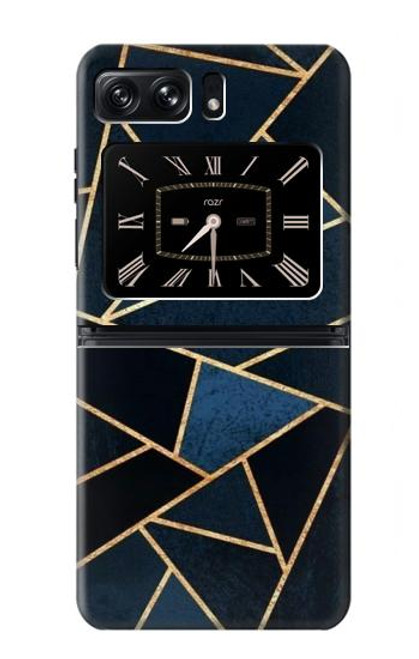 S3479 Navy Blue Graphic Art Case For Motorola Moto Razr 2022