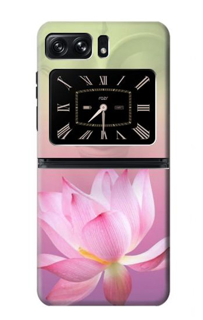 S3511 Lotus flower Buddhism Case For Motorola Moto Razr 2022