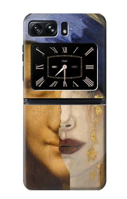 S3853 Mona Lisa Gustav Klimt Vermeer Case For Motorola Moto Razr 2022