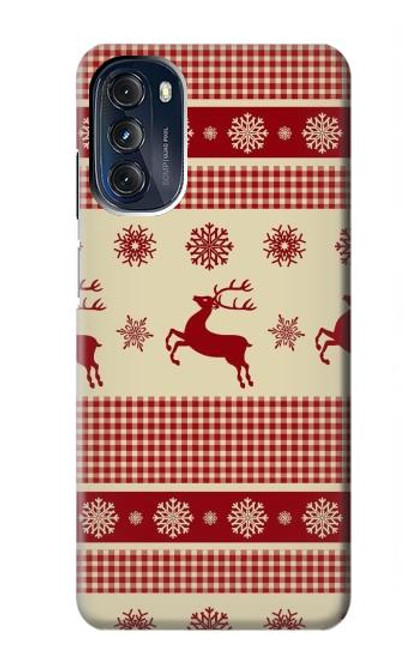 S2310 Christmas Snow Reindeers Case For Motorola Moto G 5G (2023)