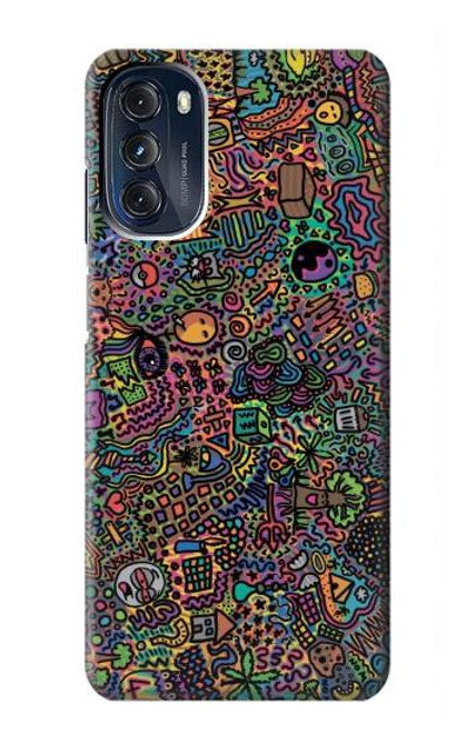 S3815 Psychedelic Art Case For Motorola Moto G 5G (2023)