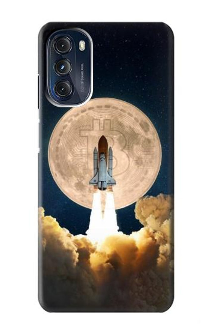 S3859 Bitcoin to the Moon Case For Motorola Moto G 5G (2023)