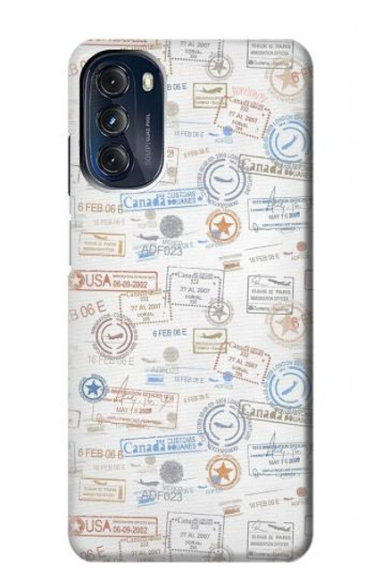 S3903 Travel Stamps Case For Motorola Moto G 5G (2023)