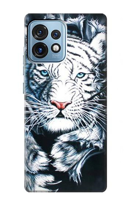 S0265 White Tiger Case For Motorola Edge+ (2023), X40, X40 Pro, Edge 40 Pro
