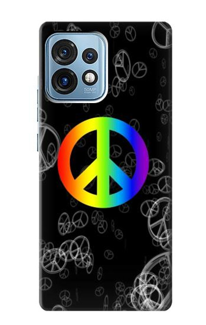 S2356 Peace Sign Case For Motorola Edge+ (2023), X40, X40 Pro, Edge 40 Pro