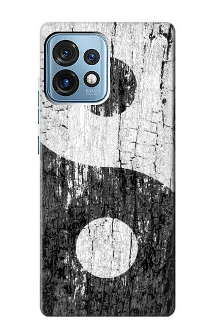 S2489 Yin Yang Wood Graphic Printed Case For Motorola Edge+ (2023), X40, X40 Pro, Edge 40 Pro