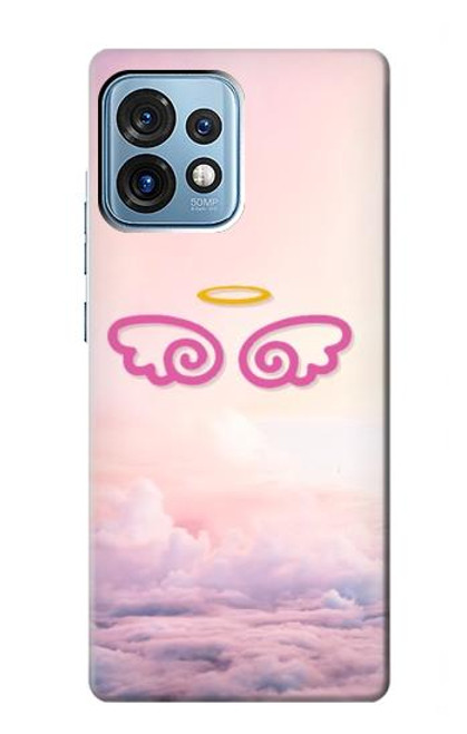 S2514 Cute Angel Wings Case For Motorola Edge+ (2023), X40, X40 Pro, Edge 40 Pro