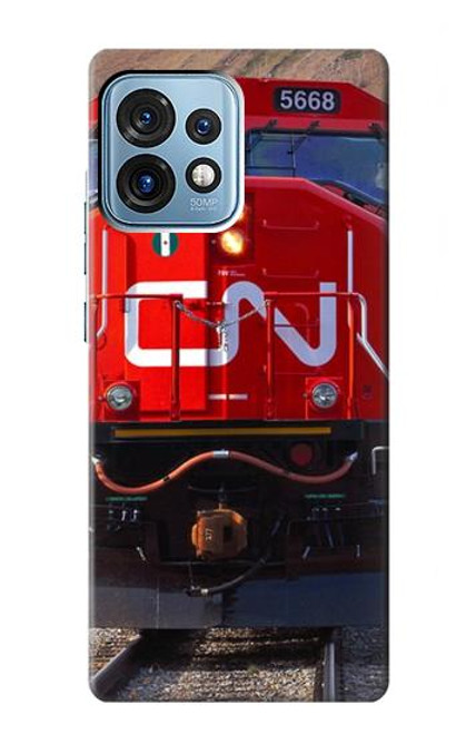 S2774 Train Canadian National Railway Case For Motorola Edge+ (2023), X40, X40 Pro, Edge 40 Pro