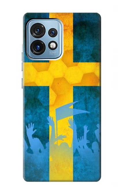 S2990 Sweden Football Soccer Case For Motorola Edge+ (2023), X40, X40 Pro, Edge 40 Pro