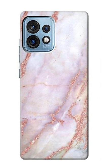 S3482 Soft Pink Marble Graphic Print Case For Motorola Edge+ (2023), X40, X40 Pro, Edge 40 Pro