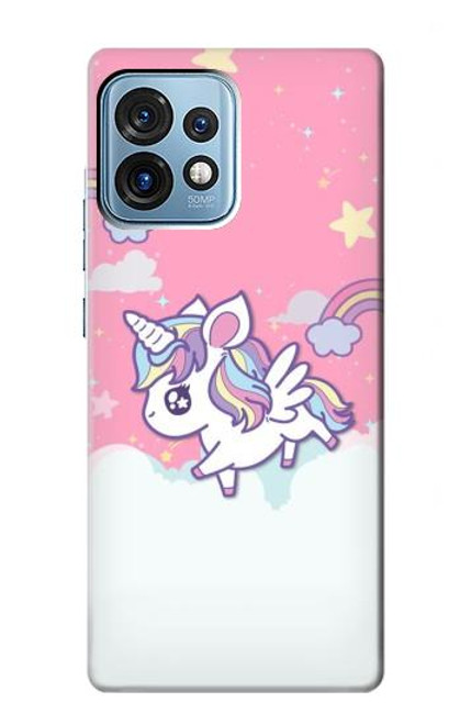 S3518 Unicorn Cartoon Case For Motorola Edge+ (2023), X40, X40 Pro, Edge 40 Pro