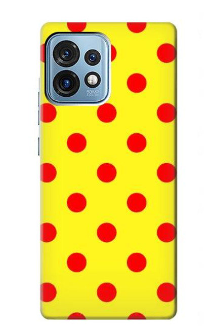 S3526 Red Spot Polka Dot Case For Motorola Edge+ (2023), X40, X40 Pro, Edge 40 Pro