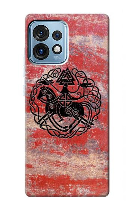 S3831 Viking Norse Ancient Symbol Case For Motorola Edge+ (2023), X40, X40 Pro, Edge 40 Pro