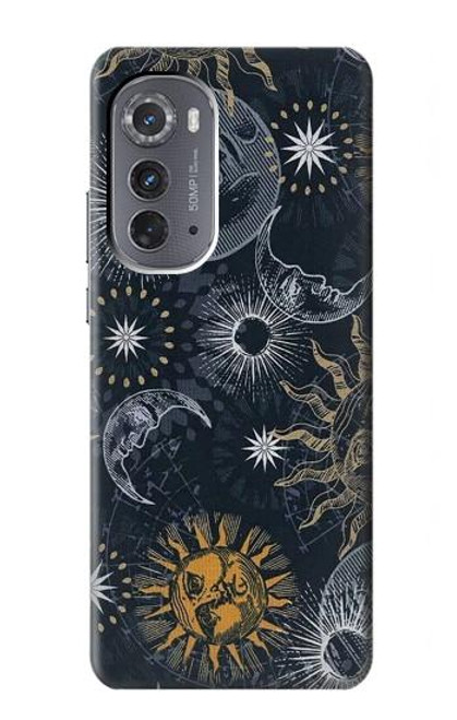 S3702 Moon and Sun Case For Motorola Edge (2022)