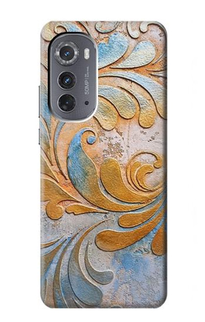 S3875 Canvas Vintage Rugs Case For Motorola Edge (2022)