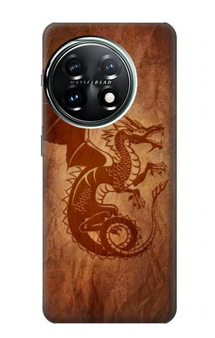 S3086 Red Dragon Tattoo Case For OnePlus 11