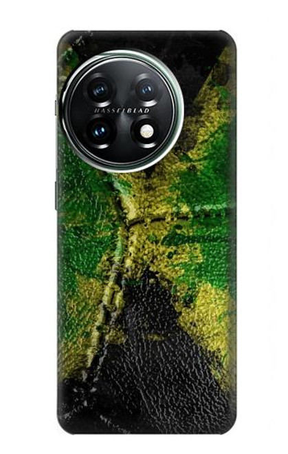 S3319 Jamaica Flag Vintage Football Graphic Case For OnePlus 11